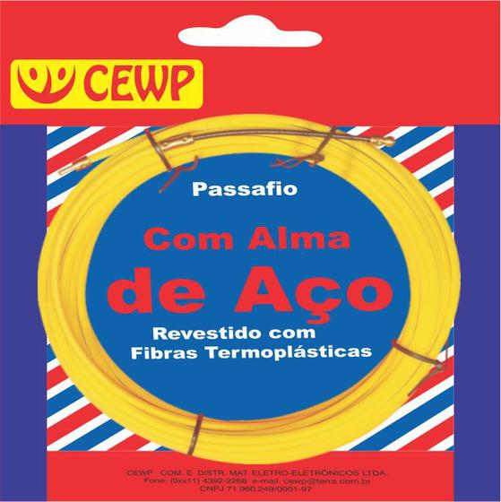 Imagem de Passafio com alma de aço 15m - cewp - 01pç
