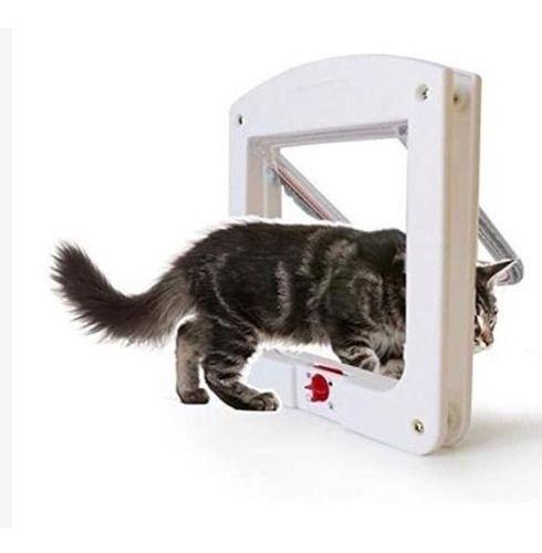 Imagem de Passagem Porta Pet Portinha Para Gato Ou Cão Com 4 Em 1