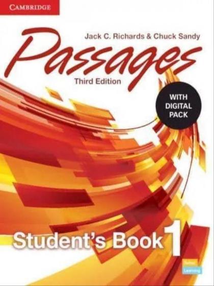 Imagem de Passages 1 - student's book with digital pack - third edition