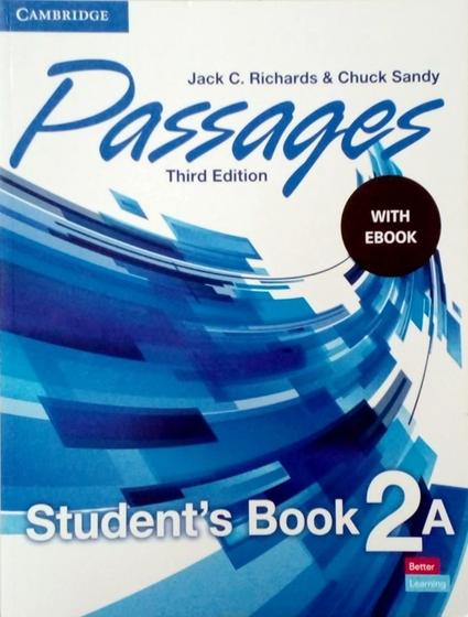 Imagem de Passages 2a sb with ebook - 3rd ed - CAMBRIDGE UNIVERSITY