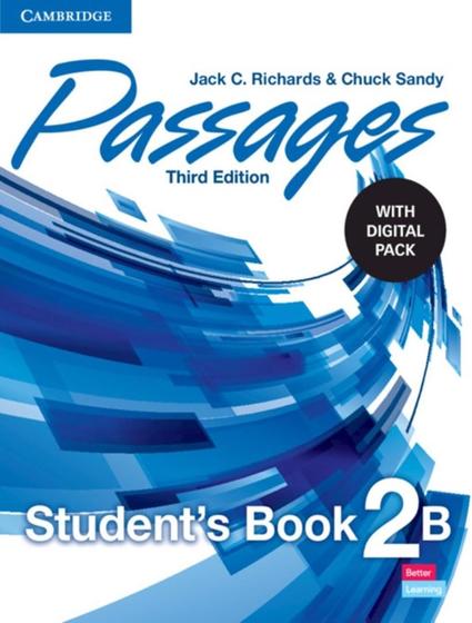 Imagem de Passages 2b sb with digital pack - 3rd ed - CAMBRIDGE UNIVERSITY