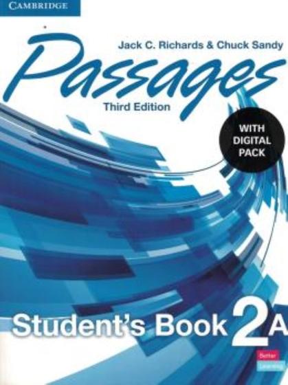 Imagem de Passages Level 2 StudentS Book A With Digital Pack - CAMBRIDGE