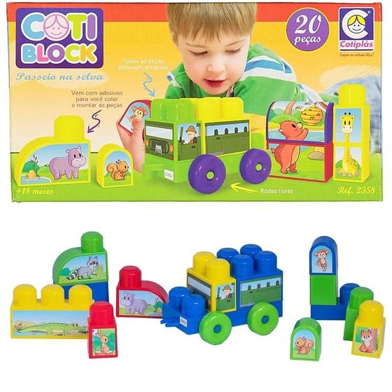 Imagem de Passeio Na Selva Coti Block - Cotiplás 2358