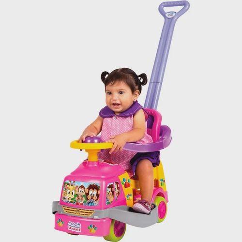 Imagem de Passo a Passo Infantil Magic Toys com Aro - Bichos Rosa