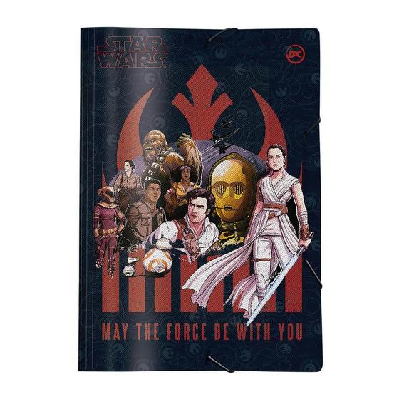 Imagem de Pasta Aba Elástica Ofício Sem Lombo Star Wars 3339
