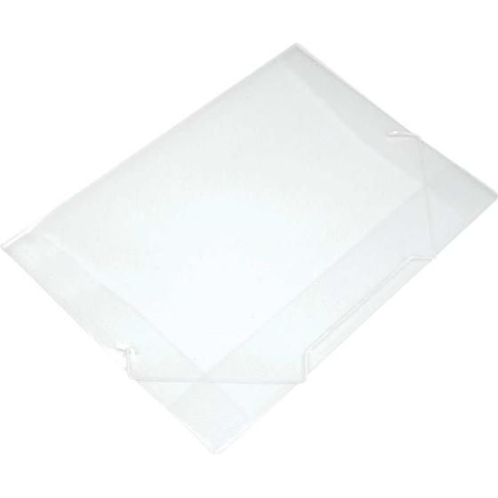 Imagem de Pasta ABA Elástica Plástica Ofício Cristal SOFT - Pacote com 10