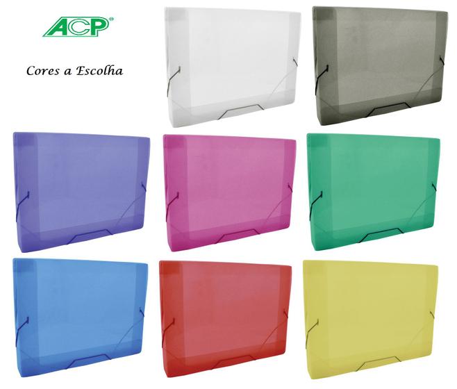 Imagem de Pasta Aba Elastico Oficio sem Lombo ACP Cores a Escolha