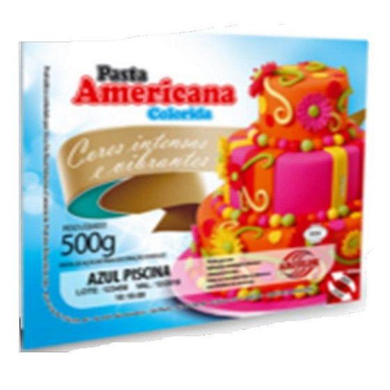 Imagem de Pasta Americana Azul Piscina 500g Arcolor