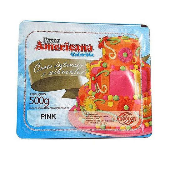 Imagem de Pasta Americana Pink 500g Arcolor