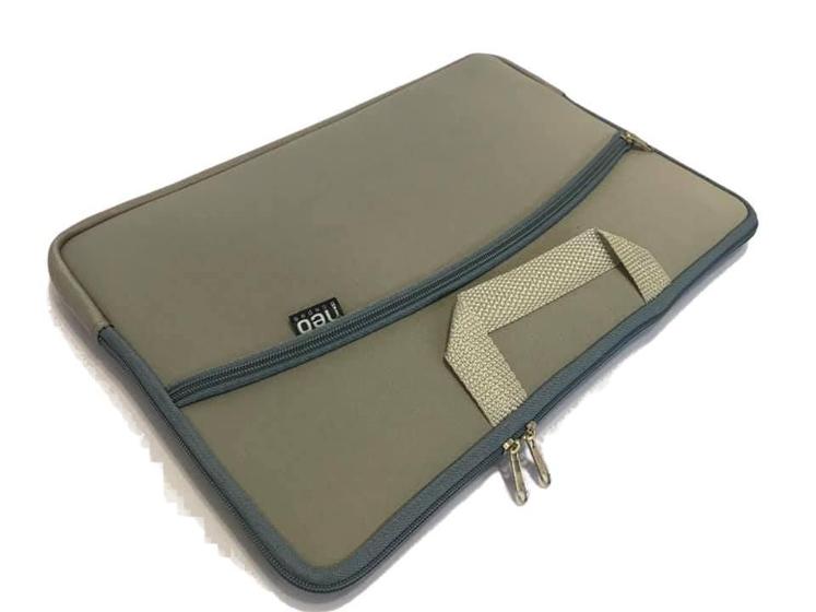 Imagem de Pasta Case Para Notebook Cinza 15.6 Capa Luva Neoprene
