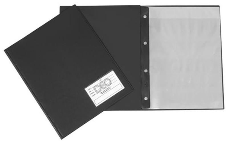Imagem de Pasta Catalogo 1/2 oficio com 10 envelopes com visor