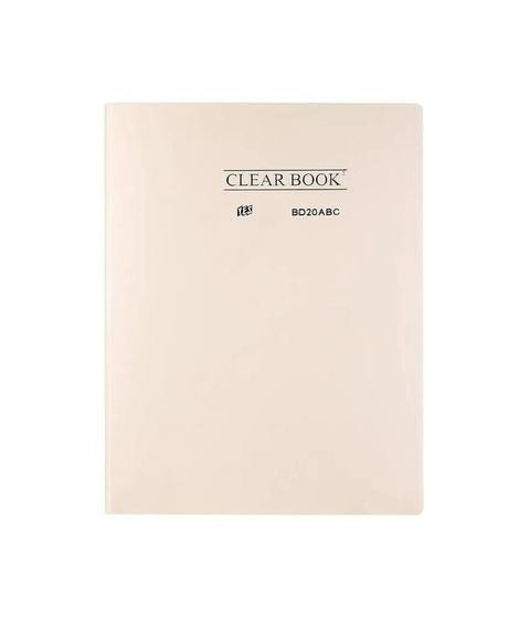 Imagem de Pasta Catálogo 20 Folhas A4 Clear book Tons Pastel -yes Yes