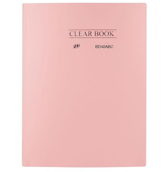 Imagem de Pasta Catálogo 40 Folhas A4 Clear book Tons Pastel -yes Yes