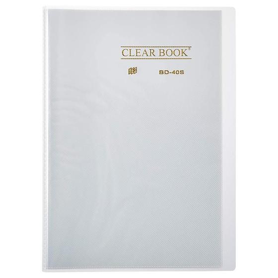 Imagem de Pasta Catálogo Ofício Yes 40 Envelopes Bd40S Clear Cristal