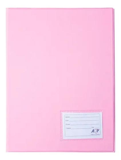 Imagem de Pasta Catalogo pvc com 50 env. plast. fino c/ 4 colchetes e visor - ACP