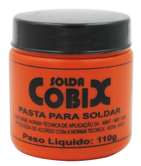 Imagem de Pasta Cobix Solda 110g Decapagem Fluxo Mistura Pastosa