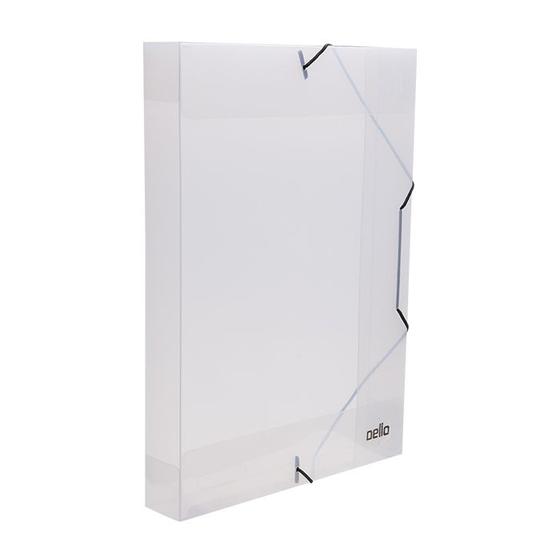 Imagem de Pasta com elástico Dello 40mm top line cristal