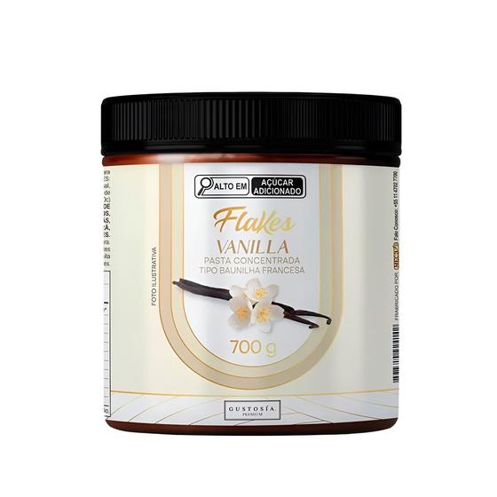 Imagem de Pasta Concentrada de Baunilha Francesa Flakes 700g - 1 unidade - Gustosía  - Rizzo