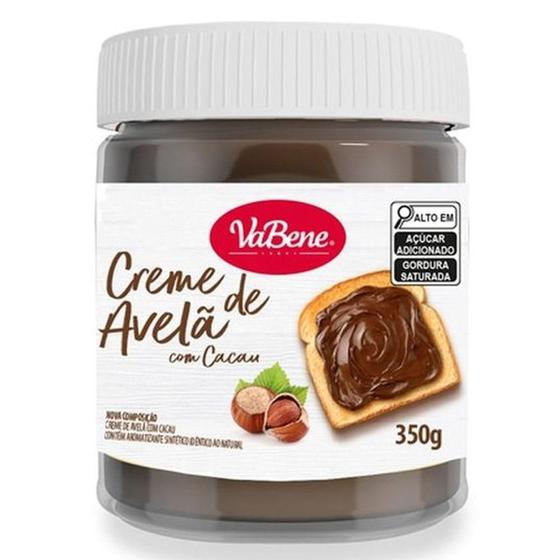 Imagem de Pasta Creme De Avela Com Cacau 350g Vabene