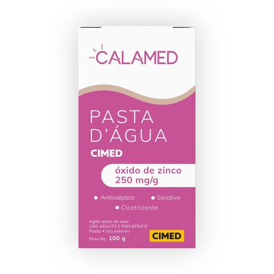 Imagem de Pasta D'Água Cimed 100g -Alivia a ardência de queimaduras