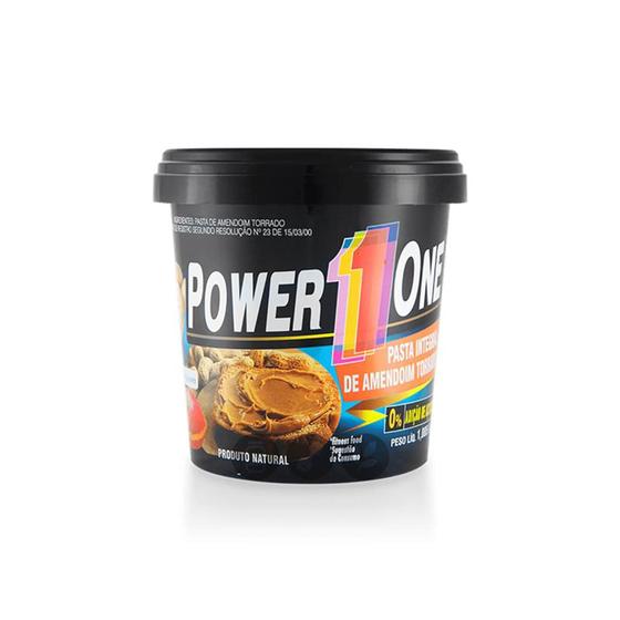 Imagem de Pasta De Amendoim 1Kg  Power1 One Cremosa - Gourmet - Power1one