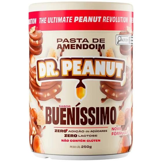 Imagem de Pasta de Amendoim - 250g Bueníssimo - Dr. Peanut