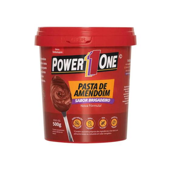 Imagem de Pasta de Amendoim - (500g) - Power1One