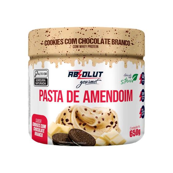 Imagem de Pasta de amendoim absolut 650g cookies chocolate