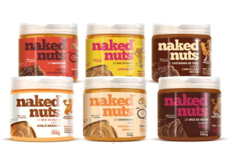 Pasta de Amendoim Castanha Mix de Nuts Zero Açúcar 450g Naked Nuts