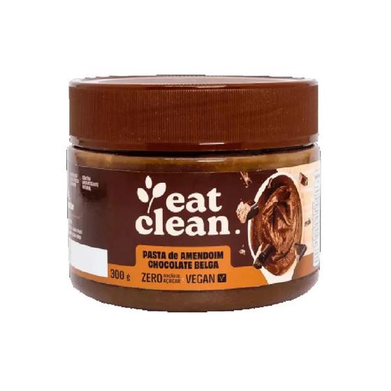 Imagem de Pasta de Amendoim Chocolate Belga 300g - Eat Clean