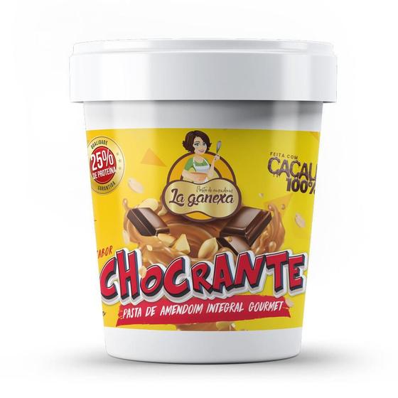 Imagem de Pasta De Amendoim Chocolate Crocante 1Kg La Ganexa