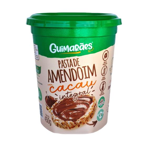 Pasta de Amendoim com Cacau 450g Menor preço em Pasta de Amendoim com Cacau 450g