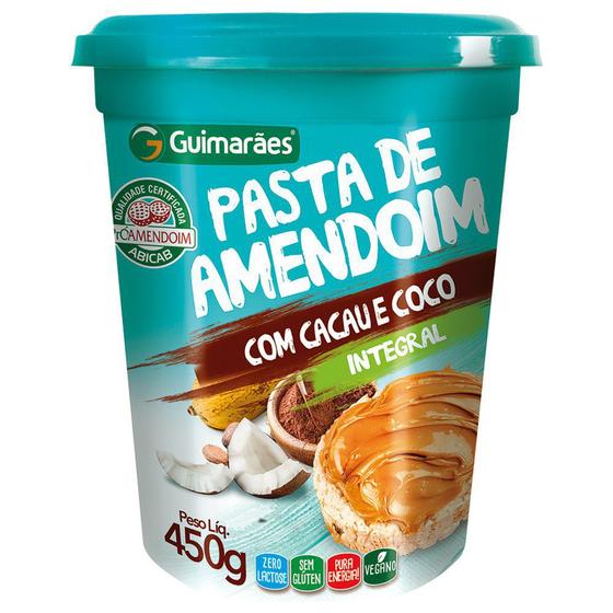 Pasta de Amendoim com Cacau e Coco 450g Menor preço em Pasta de Amendoim com Cacau e Coco 450g