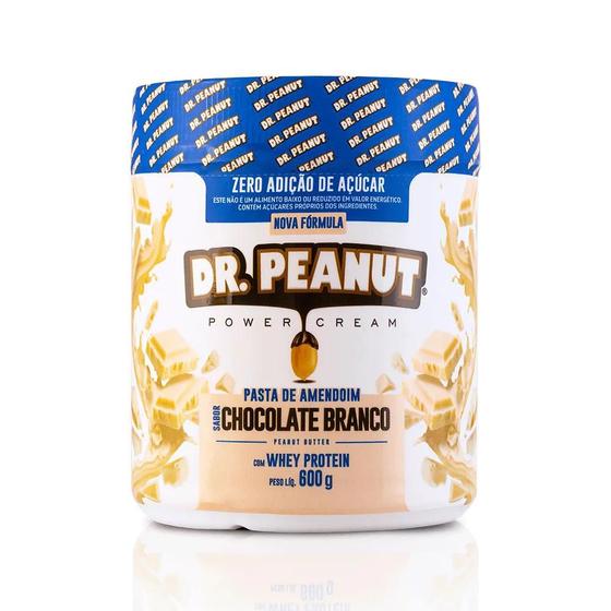 Imagem de Pasta De Amendoim Com Whey Protein 600g - Dr. Peanut