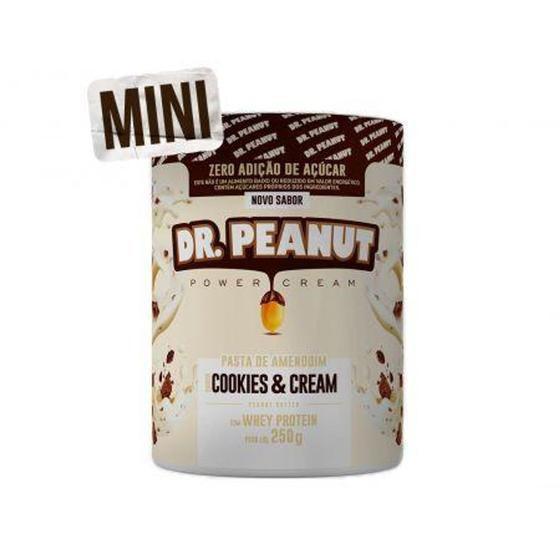 Imagem de Pasta de amendoim com Whey Protein 650g - Dr Peanut