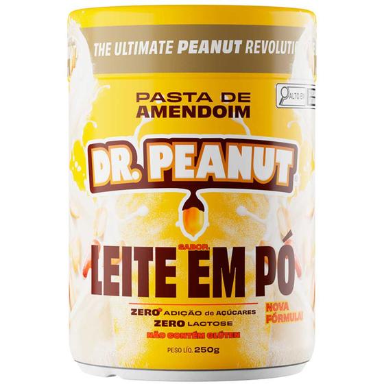 Imagem de Pasta de Amendoim Com Whey Protein - Zero Lactose - (250g) - Dr Peanut