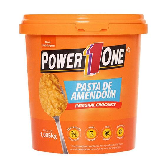 Imagem de Pasta de Amendoim Crocante 1,005kg -  Power1One