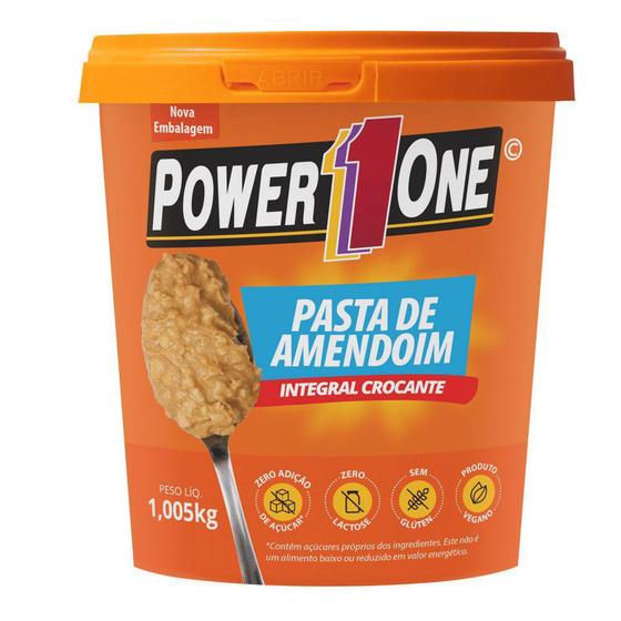 Pasta de amendoim CROCANTE (1kg) - Power One é boa?