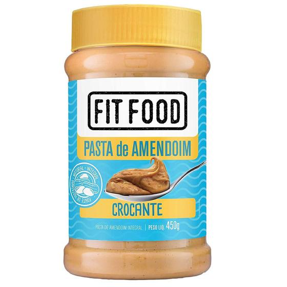 Imagem de Pasta de Amendoim Crocante FIT FOOD 450g