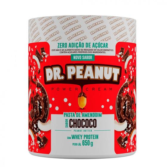 Imagem de Pasta de amendoim dr. peanut 600g - chococo