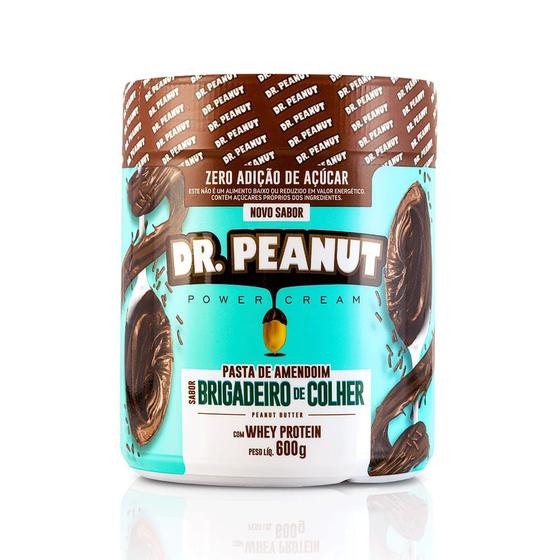 Imagem de Pasta de amendoim Dr Peanut 600g - Com Whey Protein