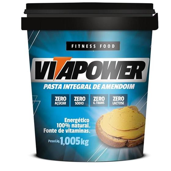 Imagem de Pasta de Amendoim Integral (1,005g) - Vitapower