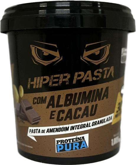 Imagem de Pasta de amendoim integral c0m albumina chocolate 1.005kg - proteína pura