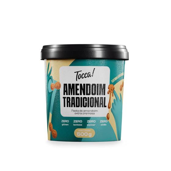 Imagem de Pasta de Amendoim - Integral Cremosa - Tocca - 500g