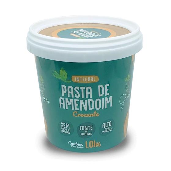 Imagem de Pasta de Amendoim Integral Crocante 1kg Terra dos Grãos