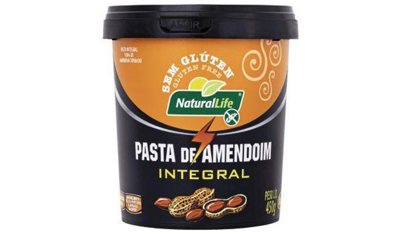 Imagem de Pasta de Amendoim Integral Pote 450g Natural Life Sem Glúten - Natural Life Sem Gluten