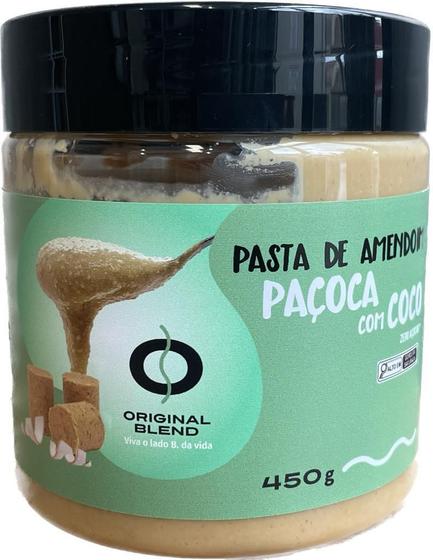 Imagem de Pasta De Amendoim Paçoca Com Coco Vegano Blend 450G