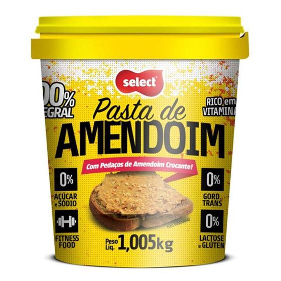 Imagem de Pasta de Amendoim Select Granulado 1,005kg