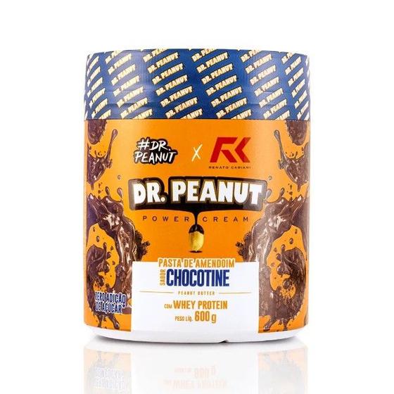 Imagem de Pasta De Amendoim whey Protein Dr. Peanut 600g Chocotine