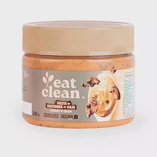 Imagem de Pasta De Castanha Caju Cookies Eat Clean Vegano Dux 300 Gramas